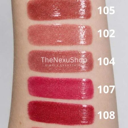 Plumping Liquid Lip Gloss Set - 2-Piece High-Shine Hydrating Makeup Kit (1 Selected Color + 1 Free Clear Gloss)